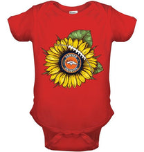 Load image into Gallery viewer, sunflower Denver Broncos fan shirt
