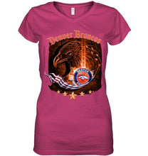 Load image into Gallery viewer, denver broncos eagle american flag shirt
