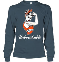 Load image into Gallery viewer, Go Denver Broncos unbreakable girl shirt
