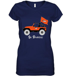 Go Denver Broncos Jeep shirt