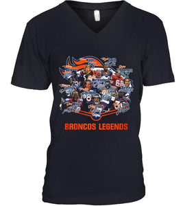 Denver broncos legends signed shirt