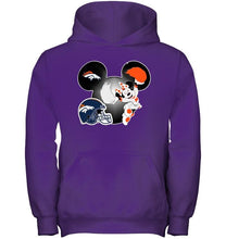 Load image into Gallery viewer, Denver Broncos Minnie cheerleader shirt
