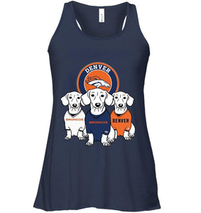 Dachshund Denver Broncos shirt