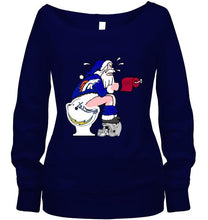 Load image into Gallery viewer, Santa Denver Broncos Toilet shirt
