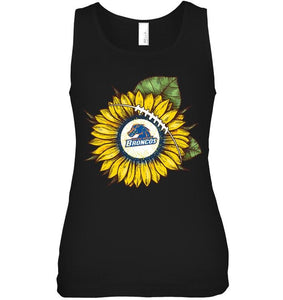 sunflower Boise State Broncos fan shirt