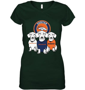 Dachshund Denver Broncos shirt