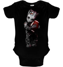 Load image into Gallery viewer, baby groot loves Denver Broncos shirt
