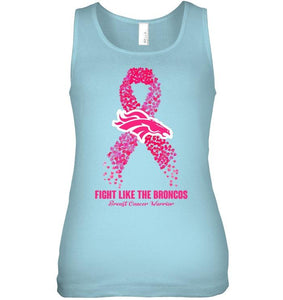 Denver Broncos fight like the Broncos br east cancer warrior shirt