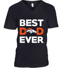 Load image into Gallery viewer, Best Denver Broncos dad ever shirt
