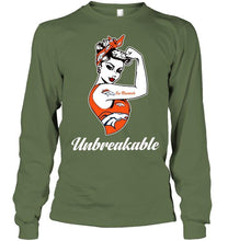 Load image into Gallery viewer, Go Denver Broncos unbreakable girl shirt
