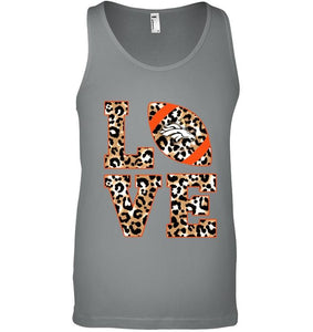 Love Denver Broncos panther pattern shirt