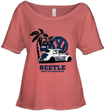 Load image into Gallery viewer, Denver Broncos beetle car volkswagen shirt
