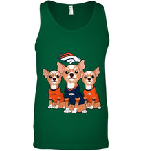 Load image into Gallery viewer, Denver Broncos Chihuahuas fan shirt
