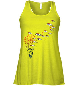 Denver Broncos dandelion shirt