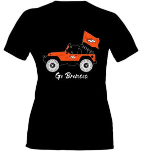 Go Denver Broncos Jeep shirt