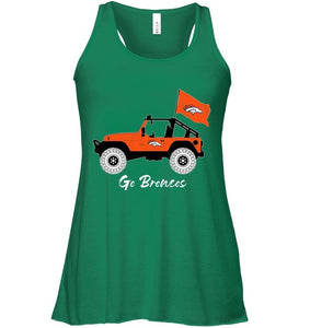 Go Denver Broncos Jeep shirt