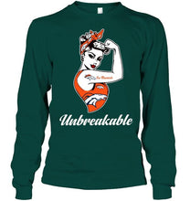 Load image into Gallery viewer, Go Denver Broncos unbreakable girl shirt
