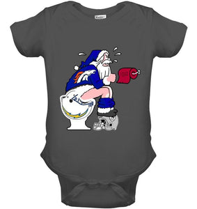 Santa Denver Broncos Toilet shirt