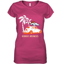 Load image into Gallery viewer, Denver Broncos beetle car shirt shirt
