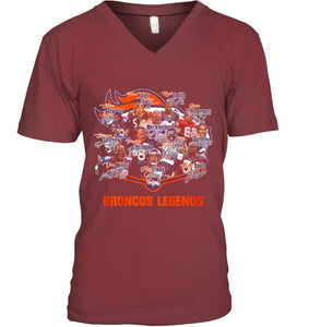 Denver broncos legends signed shirt