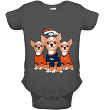 Load image into Gallery viewer, Denver Broncos Chihuahuas fan shirt
