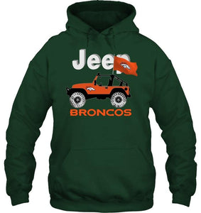 Jeep Denver Broncos fan hoodie