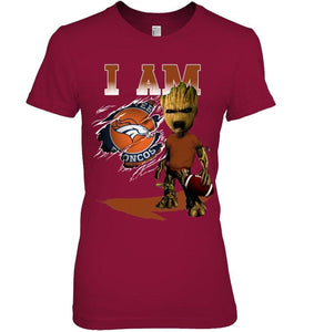 I am Denver Broncos groot shirt