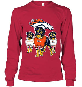 Denver Broncos Rottweilers fan shirt