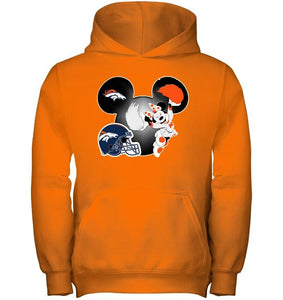 Denver Broncos Minnie cheerleader shirt
