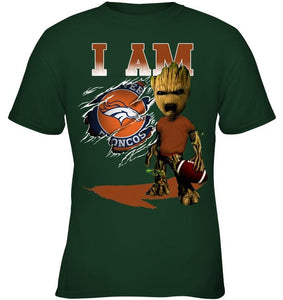 I am Denver Broncos groot shirt