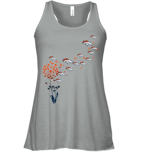 Denver Broncos dandelion shirt