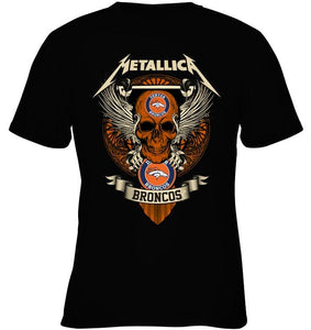 Metallica Denver Broncos shirt