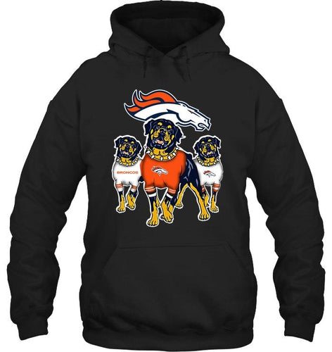 Denver Broncos Rottweilers fan shirt