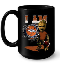 Load image into Gallery viewer, I am Denver Broncos groot shirt
