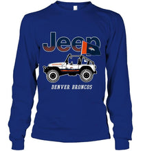 Load image into Gallery viewer, Denver Broncos jeep shirt
