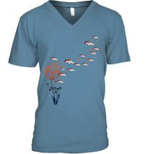 Load image into Gallery viewer, Denver Broncos dandelion shirt
