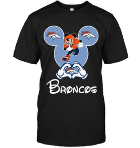 Denver Broncos Mickey shirt