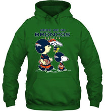 Load image into Gallery viewer, Here we go Denver Broncos snoopy shirt
