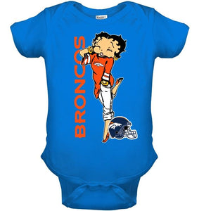 Denver Broncos betty boop fan shirt