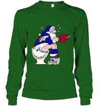 Load image into Gallery viewer, Santa Denver Broncos Toilet shirt
