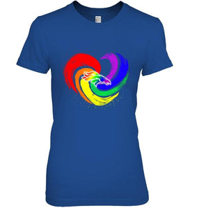 Denver Broncos lgbt tornado heart shirt