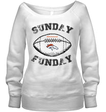 Load image into Gallery viewer, Sunday funday Denver Broncos lover shirt
