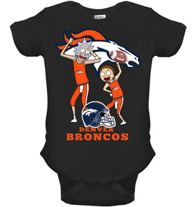 Denver Broncos Rick and morty fan shirt