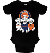 Load image into Gallery viewer, Dachshund Denver Broncos shirt
