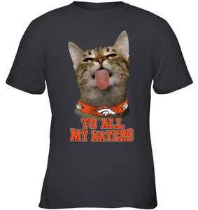 Denver Broncos cat to all my haters shirt