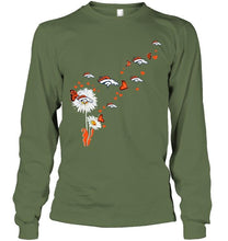 Load image into Gallery viewer, Denver Broncos daisy butterfly fan shirt
