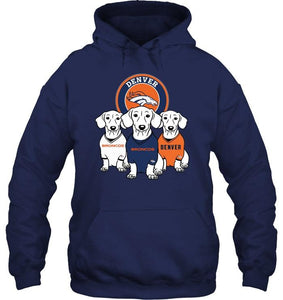 Dachshund Denver Broncos shirt