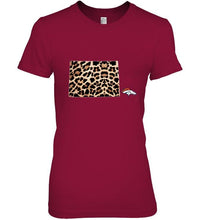 Load image into Gallery viewer, Denver Broncos panther pattern state map shirt
