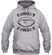 Load image into Gallery viewer, Sunday funday Denver Broncos lover shirt
