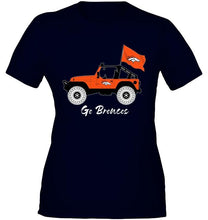 Load image into Gallery viewer, Go Denver Broncos Jeep shirt
